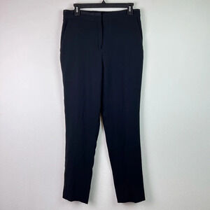 Rag & Bone Classic Black Work Pants Slacks, Size 4, Faux Back Pockets, Workwear